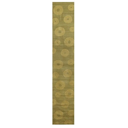 Heritage Lace Serenity 13 x 72 in. Runner, Olive Bronze SY-1372OB